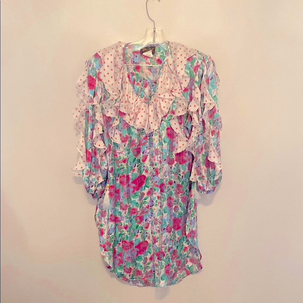 Vintage Diane Fres Ruffle Panama’s